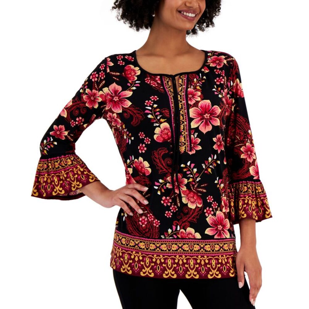 JM Collection Women's Camilla Top & Tummy-Control Pants